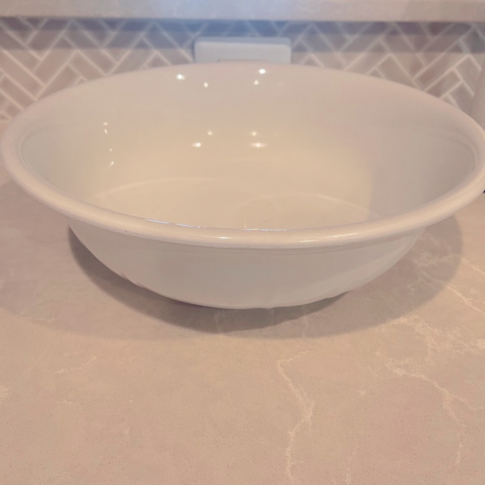 Large Antique Ironstone Bowl